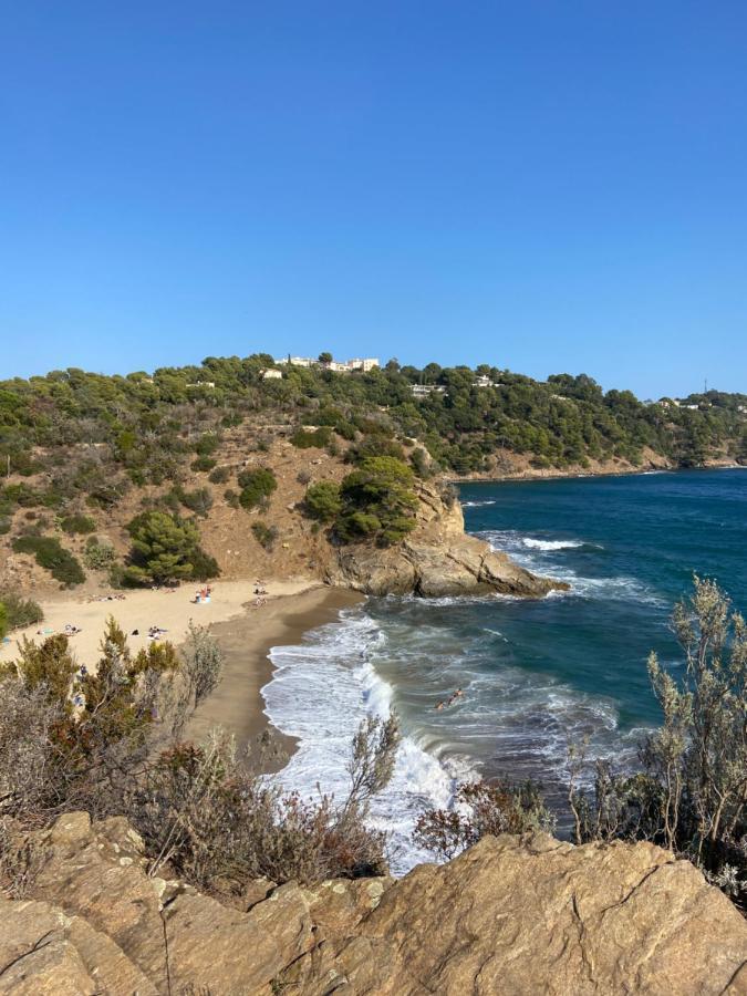 קבלייר-סור-מר Studio 150 M De Plage Golfe De Saint-Tropez מראה חיצוני תמונה